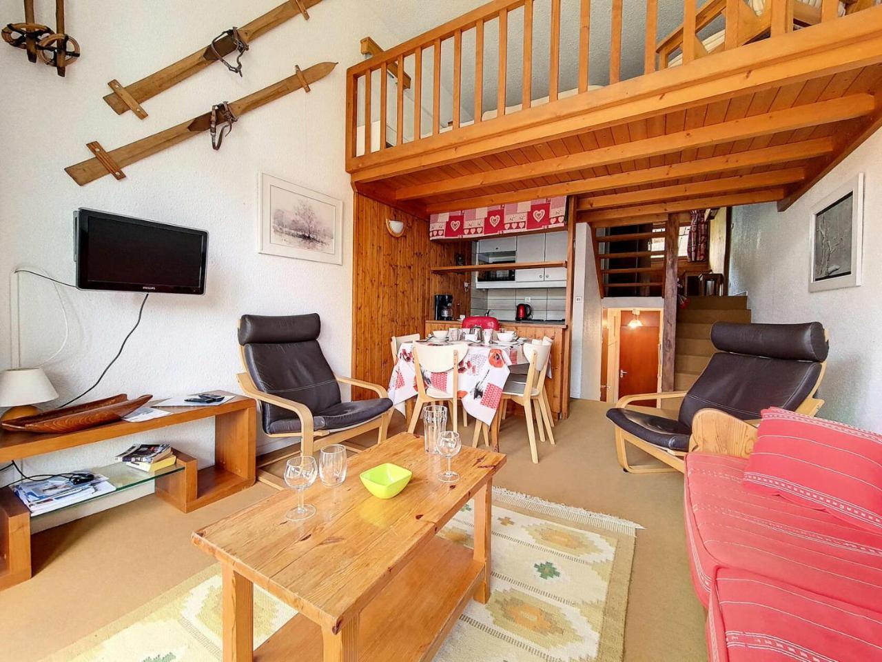 Residence Evons - Appartement Duplex Agreable · Depart Et Retour Ski Aux Pieds · Balcon Mae-2284