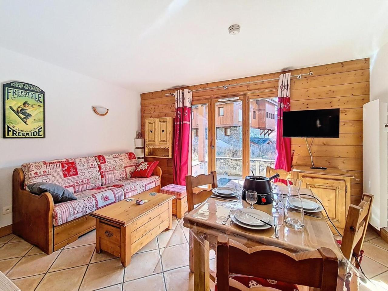 Residence Hameau Des Airelles - Appartement Spacieux. Proche Des Pistes. Balcon Mae-2563
