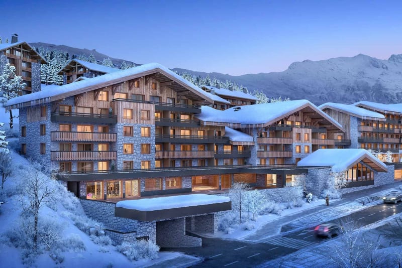 Chaletlejligheder "Residence Alpen Lodge"