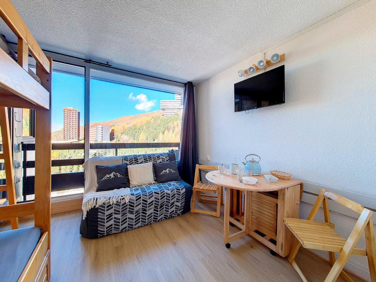 Studio Renove 3 Pers. - Ski Aux Pieds Avec Balcon - Fr-1-344-997