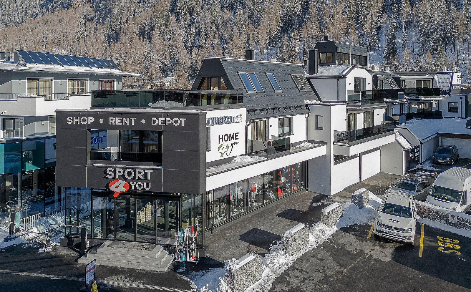 Bo moderne lejligheder i hjertet af Sölden