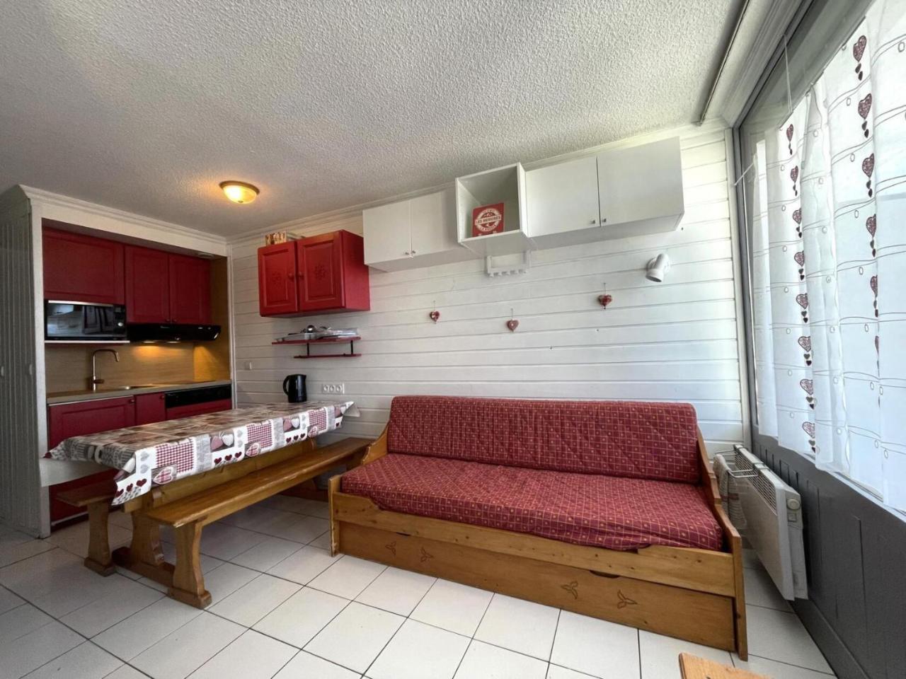 Residence Villaret - Grand Studio 4 Personnes Aux Menuires - Acces 3 Vallees Mae-5734