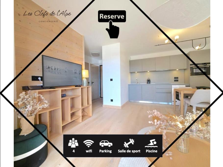 T2 D'exception Avec Piscine Et SPA - Parking Prive
