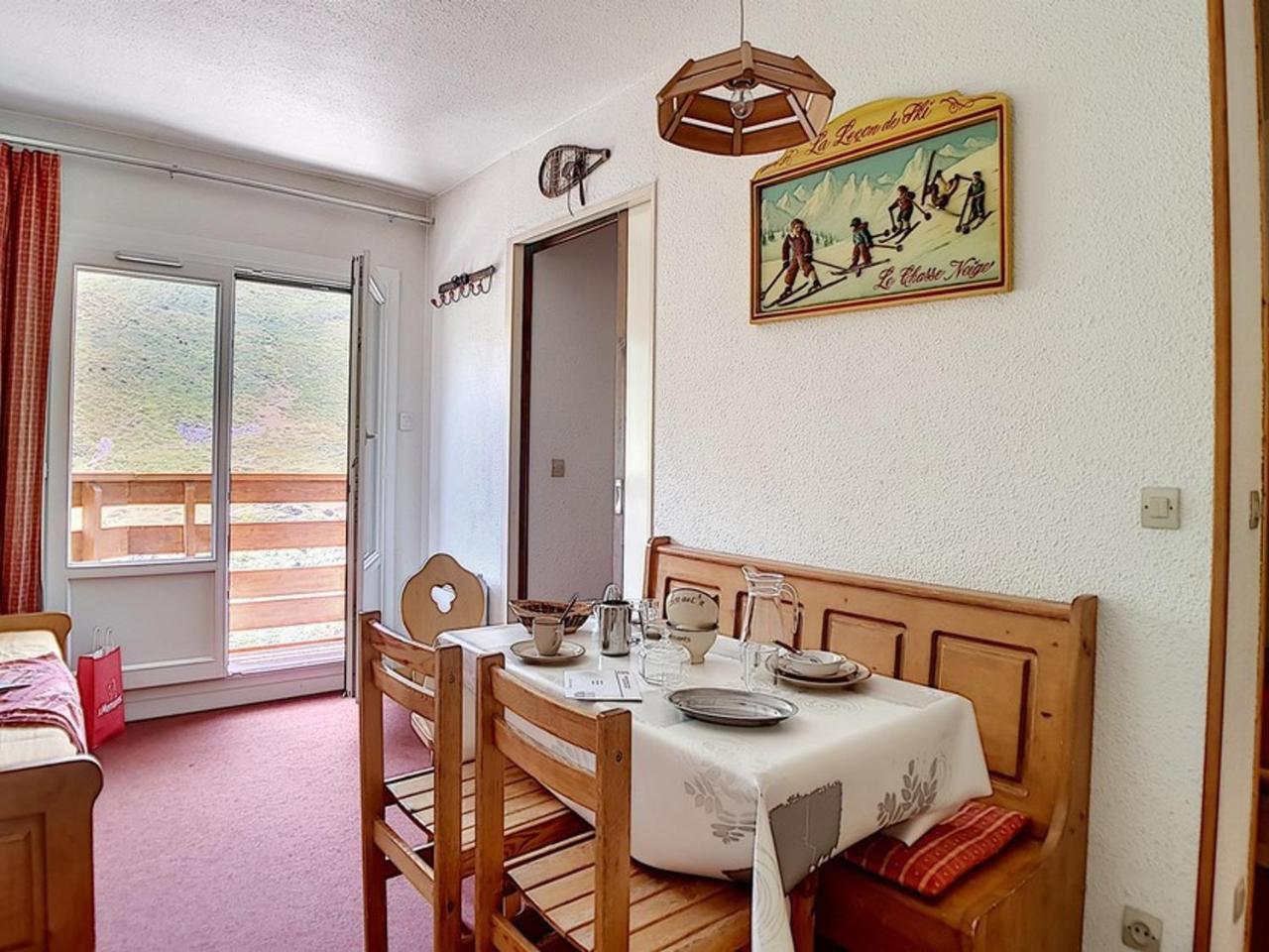 Appartement 2 Pieces Aux Menuires - Ski Aux Pieds, Parking, Wifi - Fr-1-344-880