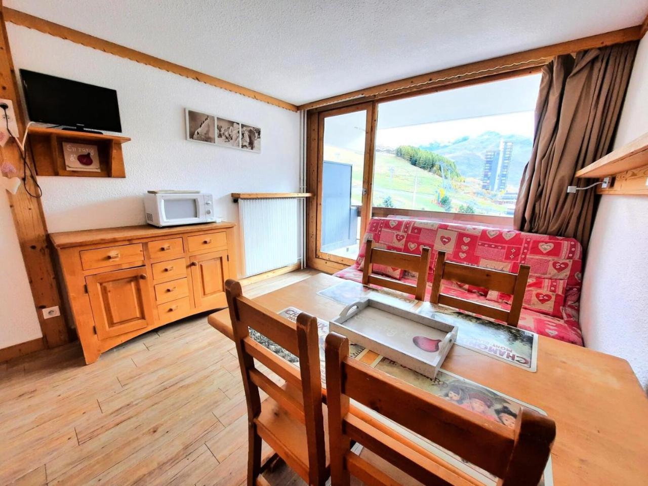Residence Chaviere - Studio Ski Aux Pieds Au Coeur Des Menuires Appartement Pour 4 Personnes Mae-4114