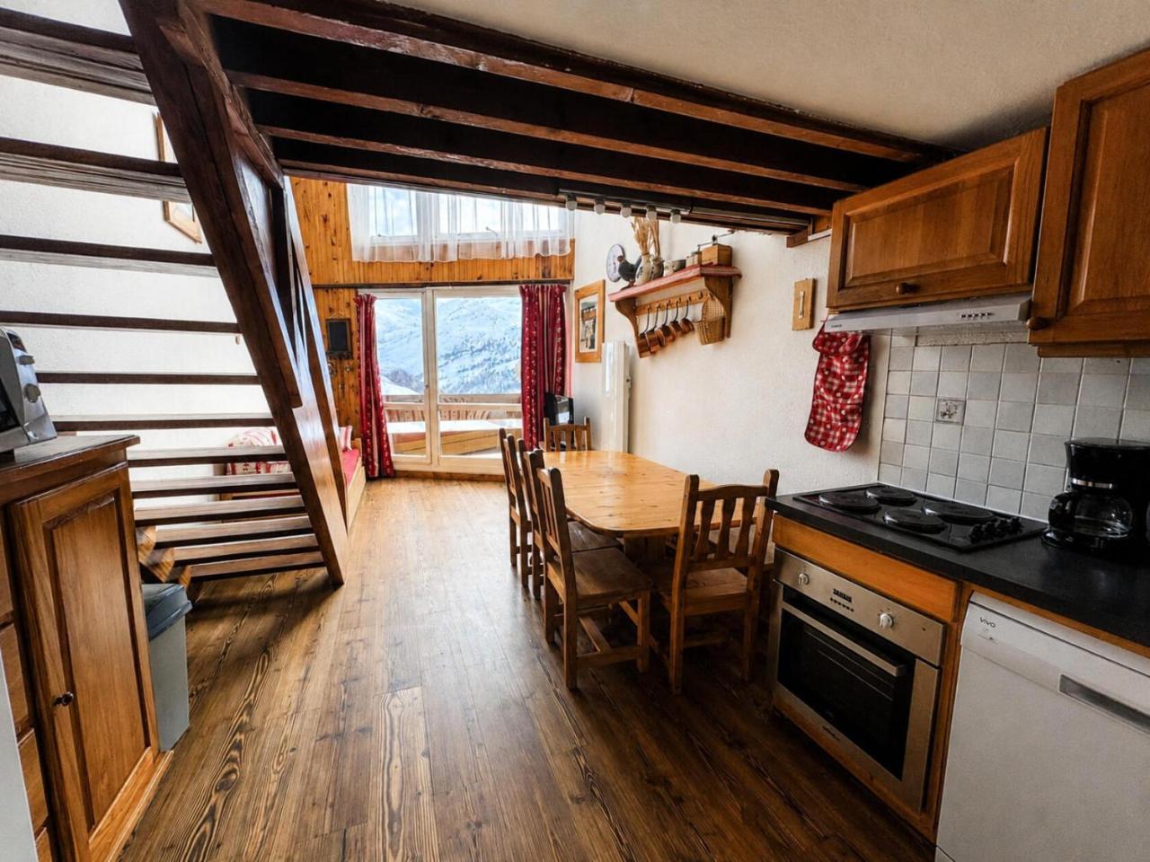 Residence Grande Masse - Duplex Mezzanine 8 Personnes Aux Menuires Mae-4384
