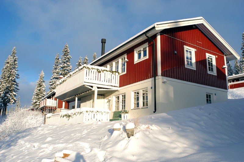 Skiboliger med fjeldstemning 25-300 meter fra pisten i Åre Björnen. Hytter og lejligheder til 4-6 personer - flere med sauna og altid med veludstyret køkken.