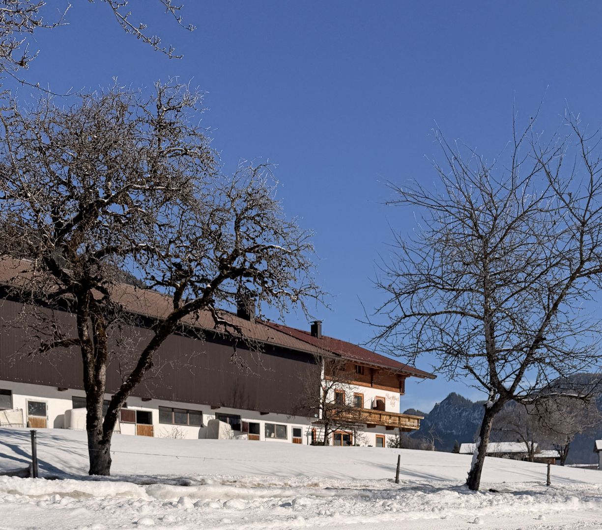 Der Marschbachhof Panorama