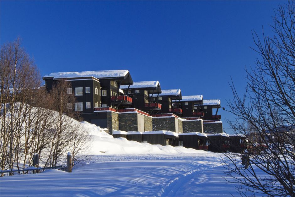 Stølstunet Lejligheder ligger i gåafstand til skiområdet. Der er ca. 450 meter til liften og bare omkring 200 meter til langrendspor. Alle lejligheder har en indendørs parkeringsplads i huset, så det er nemt at komme til og fra boligen. Nederst i bygningen er der en dagligvarebutik med vinmonopol og en boghandel. Lejlighederne har en super god og central placering i Beitostølen.